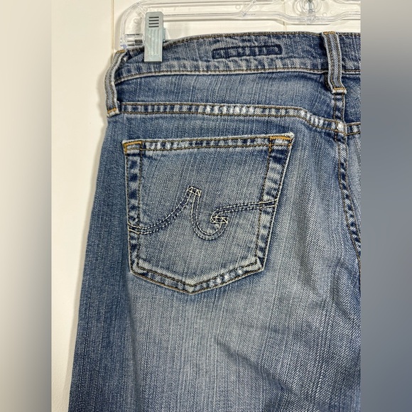AG Adriano Goldschmied Jeans Women Sz 27R The Tomboy Distressed USA Low Rise Y2K - Picture 9 of 16